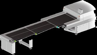 Feeding System FE-L Benefit from the advantages of the flexible workplace organisation FE-L Efficient utilisation of your fusing machine can be guaranteed by installing this extended 3 metre feeding