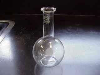 Florence Flask Used sparingly in general chemistry it is used for