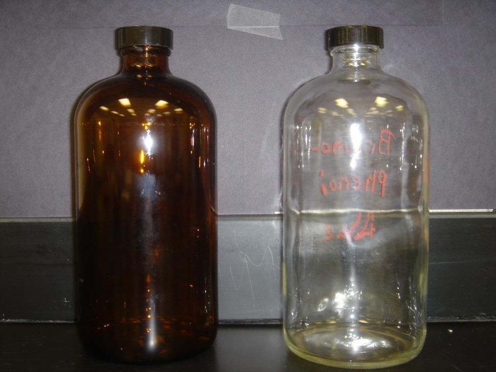 Gas Collecting Bottle(s) Gas collecting bottles are used when large volumes of gases are