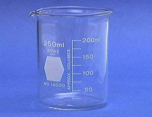 Beaker Beakers hold solids or liquids that will not release