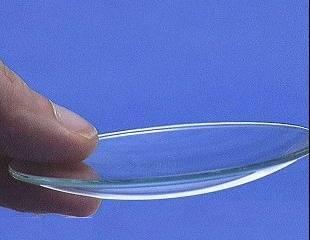 A watch glass is used to hold a small amount of