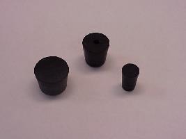 Rubber Stoppers Rubber stoppers are used to close containers to avoid spillage or