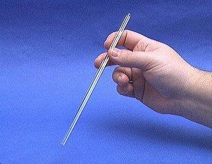 Glass Stir Rod A glass rod is used to manually stir solutions.