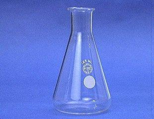 Erlenmeyer Flask (Conical flask) Erlenmeyer flasks (conical flasks) hold solids or liquids