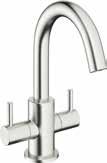 BASIN & BIDET MIXERS BASIN MONOBLOC BASIN MINI MONOBLOC BASIN MONOBLOC Monobloc basin mixer Single lever Deck mounted Without pop up waste With water flow regulator as standard Regulated to 5LPM