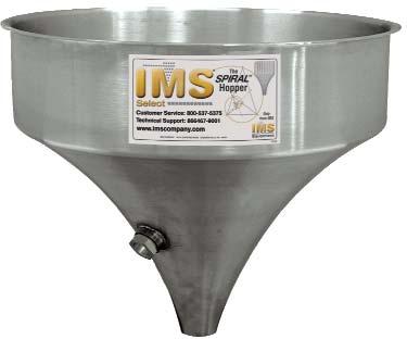 Recognizing this, some press manufacturers install IMS SPIRAL hoppers as original equipment.