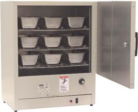 C1: Material Handling 3 Bar Quality TM IMS 6 and 9 Tray Convection Bench Ovens Need to dry, anneal, or test in small batches? Each tray of the 6 or 9 Tray Bench Oven can hold up to 3.5 lbs.