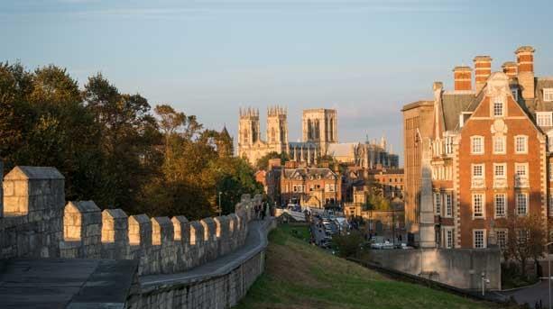 Day 5 Thursday, September 13 th YORK B This morning we will have a walking tour of this beautiful walled city and then have free time to explore it on our own.