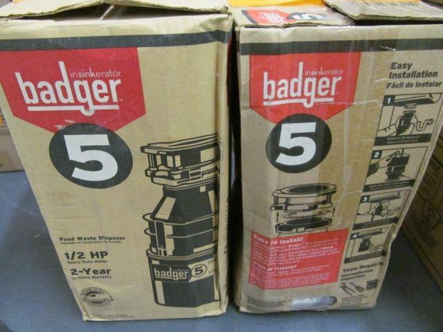 5038 (2) Badger 5  1/2HP