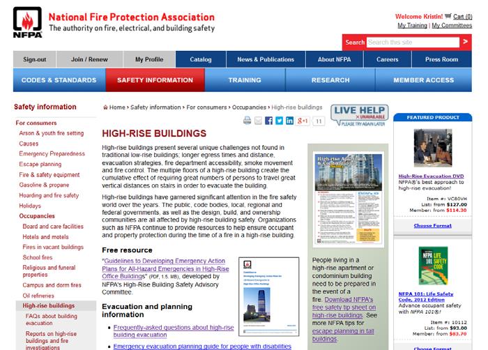 Where The guide and additional high rise building safety resources are
