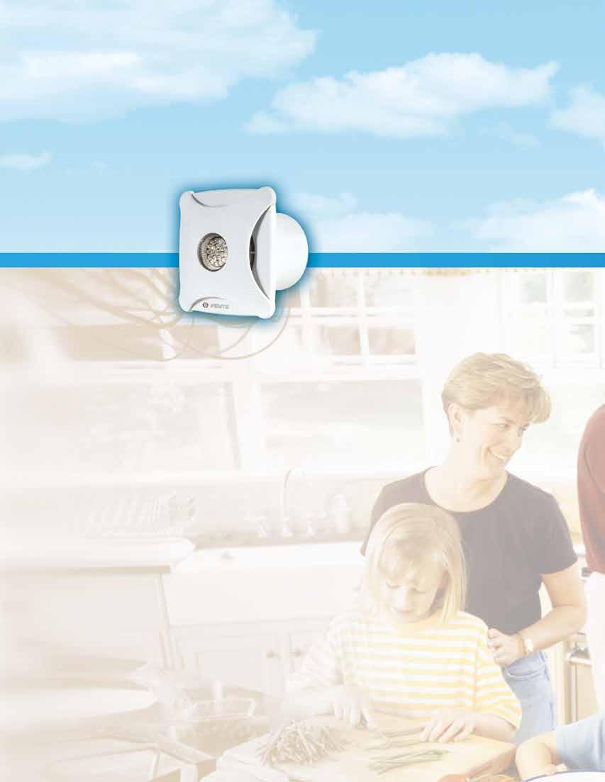 Axial extract X fans are the perfect ventilation solution for modern kitchens, bathrooms, and powder rooms. The fans are supplied with light which turns on with the fan.