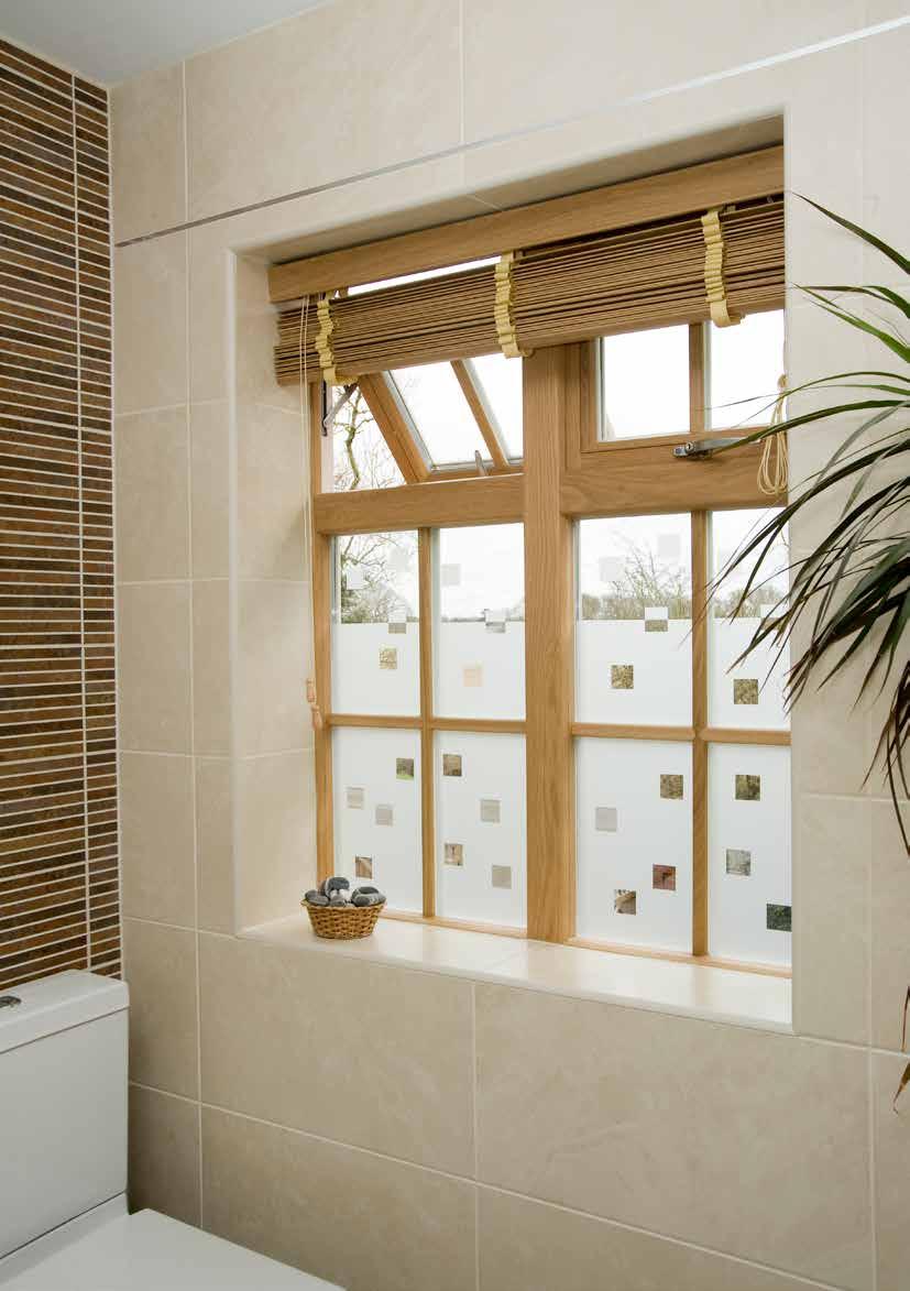 Traditional Quality Wood QUALITY WOOD As consumers are becoming more aware of their environment, many are seeking for natural products when choosing windows and doors for their