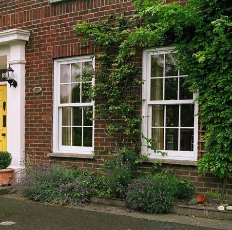 Choose from a traditional weighted or concealed spring loaded balance system for a smooth operation. Bespoke versions of sash windows are available to provide exact replicas for conservation projects.