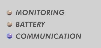 9. SENDING ECG DATA TO MONITORING CENTER BLUE Communication light on the monitor: 1) Slowly blinking, confirms monitor has ECG data to send to the Communicator; 2) Rapidly blinking, confirms monitor