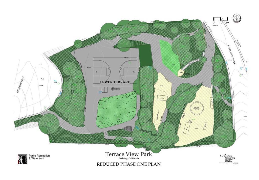 Park Renovation Phase 1A It is recommended that due to the level of Phase 1 construction costs an interim phase be looked at as a first step. The estimated construction cost is $165,000.