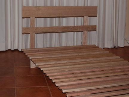 Finish add $75 SLAT BED base and standard headboard DOUBLE QUEEN Low Rise 16cm 466 548 618