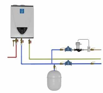 TANKLESS APPLICATION DIAGRAMS State tankless water heaters can be used in a wide variety of applications.