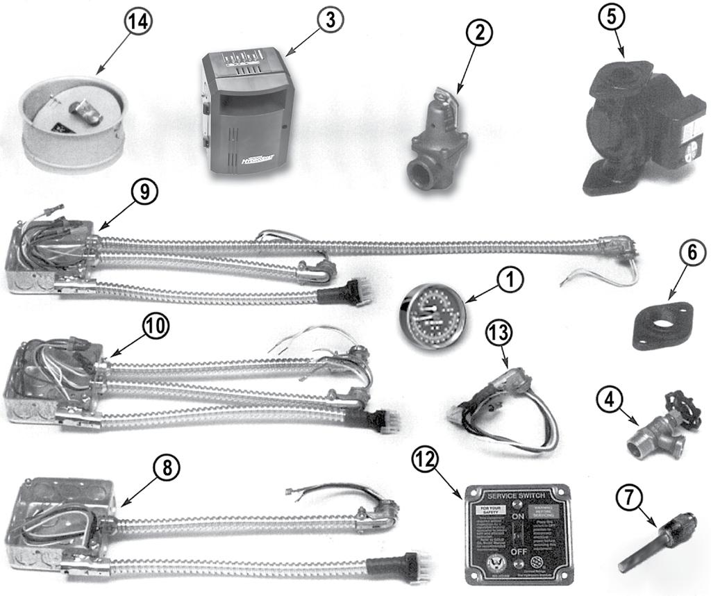 Replacement parts (continued) Figure 28