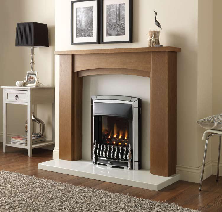 11 Dream Slimline Homeflame New technology combines the benefits of efficient heating with the traditional Dream look to create a stunning glass fronted fire suitable for all chimneys and flues.
