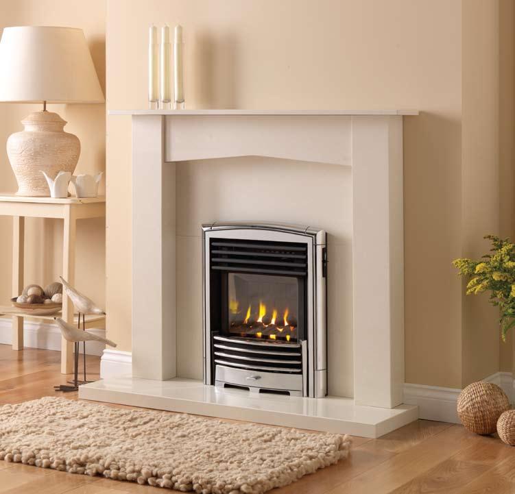 12 Petrus Slimline Homeflame The contemporary choice in the Homeflame Slimline range, Petrus has a polished cast fascia and is available in black chrome or silver chrome finishes.