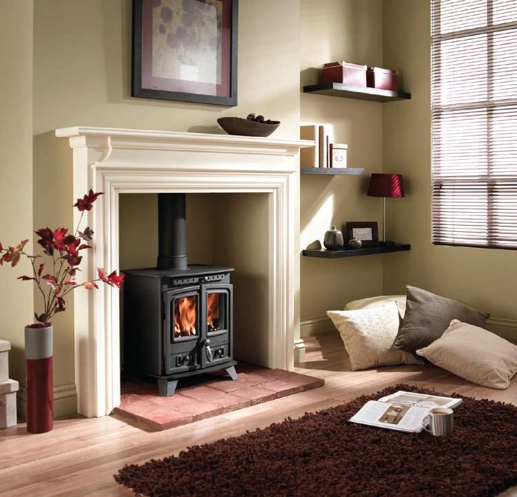 48 Hamlet A traditional, double door design stove, Hamlet is easy to use and easy on the eye.