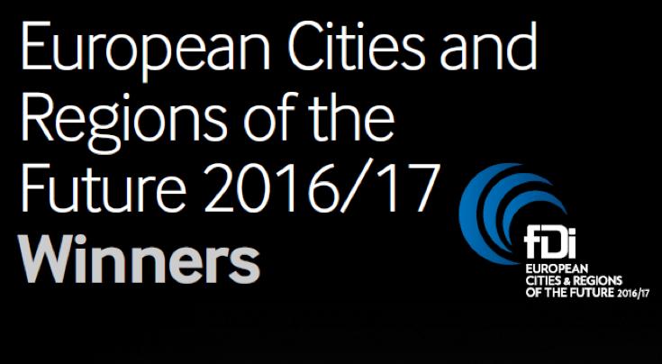 WROCŁAW / European City of the future WINNER in Mid-Sized European Cities FDI Strategy 3rd in Top 10 Mid-Sized European Cities Business Friendliness 9th in Top 10 Mid-Sized European Cities Economic