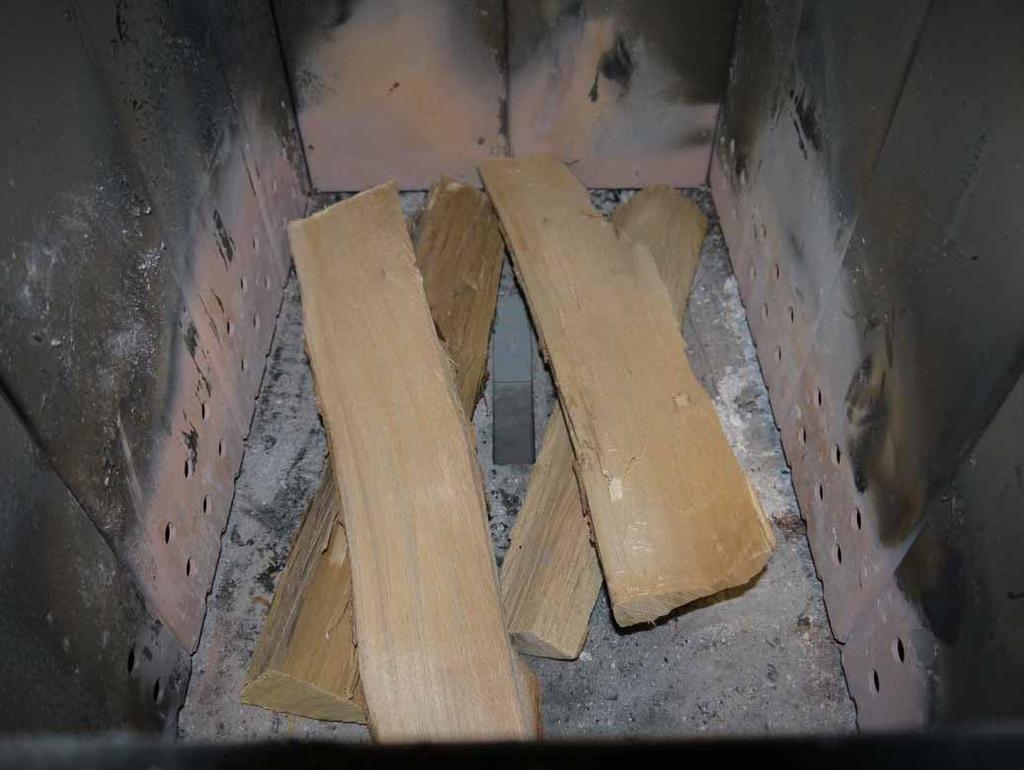 Figure 7 Basic layer of wood during heat-up 3.