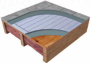 RadiantPERT Tubing options For tile, a crack