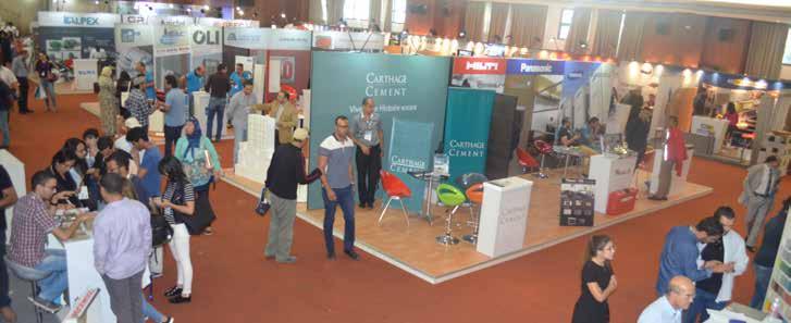 Square expo Batimaghreb Expo is dedicated to construction and building technologies in Tunisia.