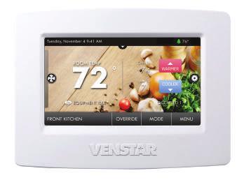Get To Know Your Thermostat Home Screen Backlit ColorTouch Display