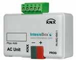 Members 44 IntesisBox KNX gateway for Panasonic air to water systems INTESIS SOFTWARE SLU IntesisBox presents an updated gateway PA-AW2- KNX-1 for the control of Aquarea H, the new air to water