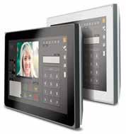 KNX touch panel for wall mounting Members 48 TCI GESELLSCHAFT FÜR TECHNISCHE INFORMATIK MBH presents the design touch panels aluna for mounting directly on the wall.