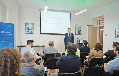 Romania Double Celebration in Romania ROMANIA The KNX National Group Romania celebrated the launch of ETS Inside in two venues, one in Bucharest and the other in Targu Mures.