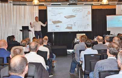 KNX Professionals Netherlands Hosts Meeting Partners NETHERLANDS The first KNX Professionals Netherlands networking event of the year was held in March, and started off a little differently from