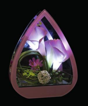 Orchid TD Teardrop glass with