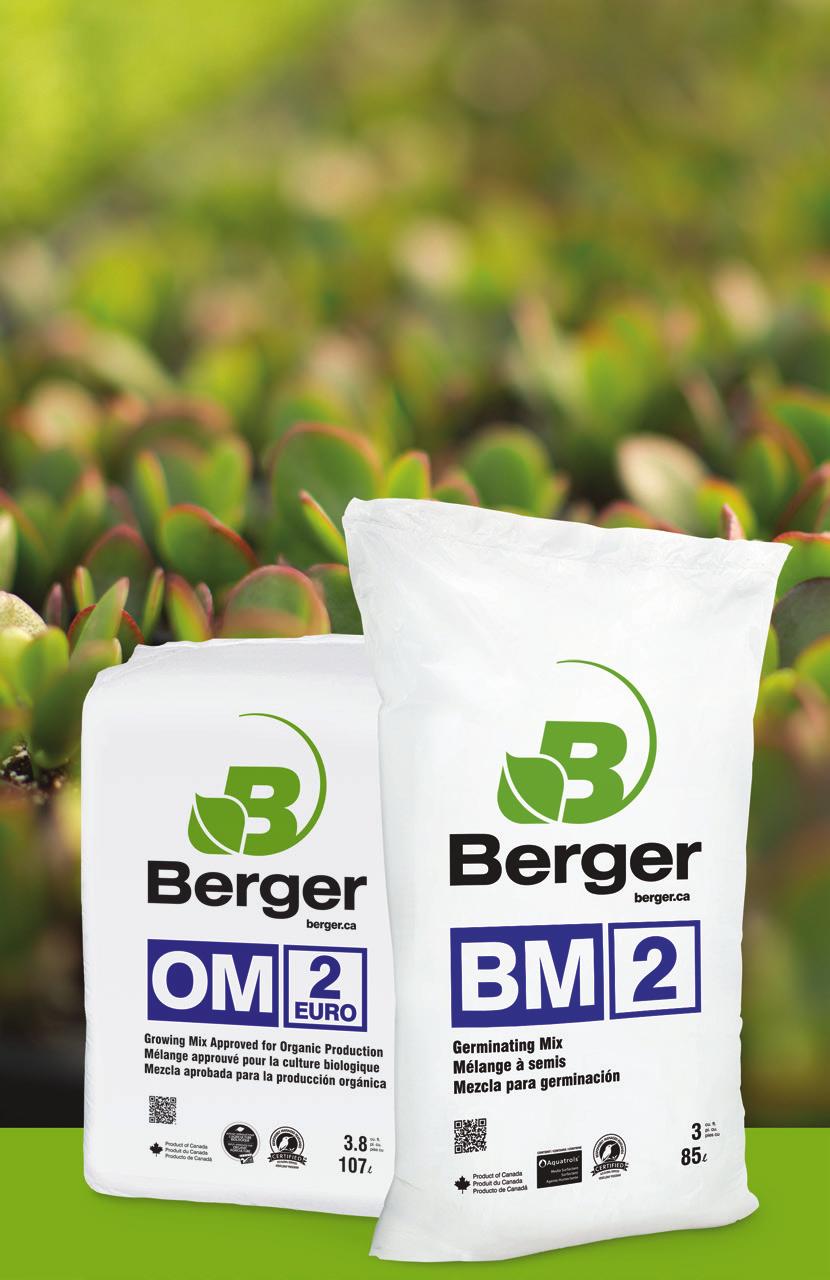 Predictable Results You Can Rely On Growers around the world rely on Berger s high-quality growing media for their valuable crops.