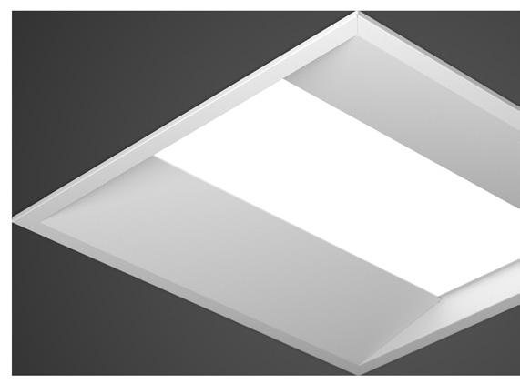 LED BRR Uniform lit appearance whilst maintaining high efficacy of up to 104 lm/w RoHS compliant, mercury free Without Lead & Plug 50 000h/L80 IP20 Description Ceiling Type Dimensions [mm] 93033041