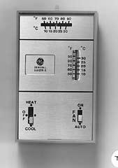 Remote Thermostat Control In some installations, control of the operation of the unit at a location remote from the unit itself may be desired.