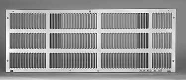 Exterior Grilles Four styles of outdoor grilles are available for exterior treatments.