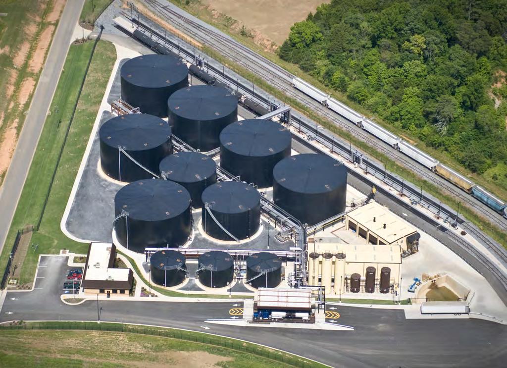 TERMINALS Heatec is heavily involved in building new asphalt storage terminals and asphalt emulsion plants.