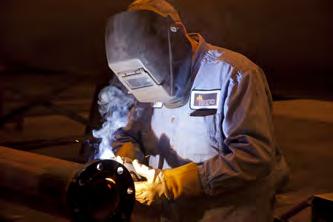 Many of our products require welding that meets ASME code.