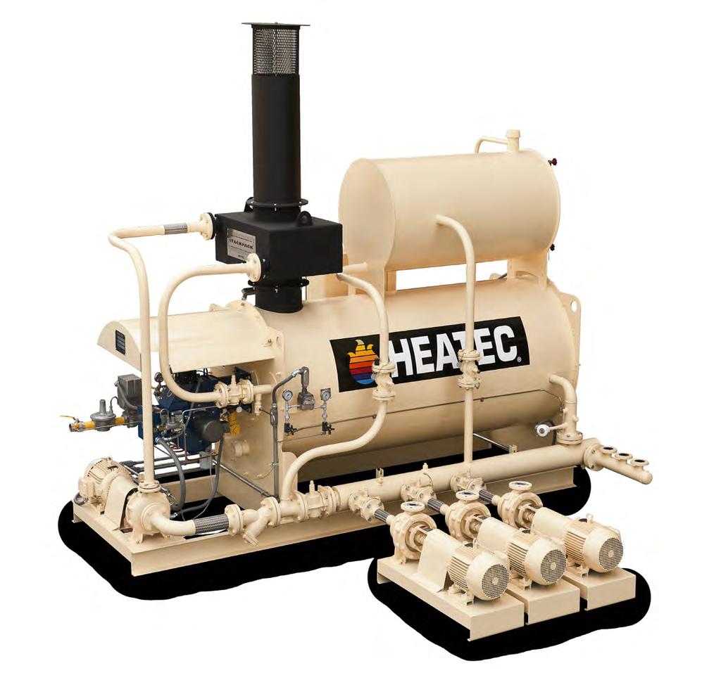 THERMAL FLUID HEATERS Heatec specializes in thermal fluid heaters, especially those with helical coils heated by fired burners.