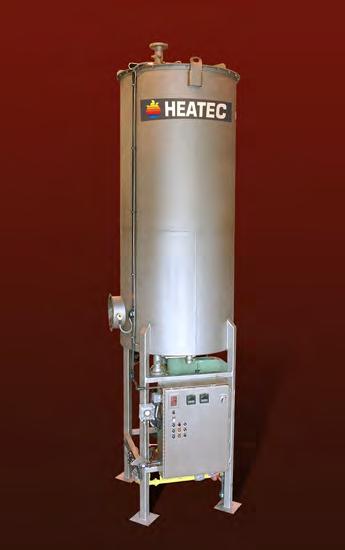 heat thermal fluid, which in turn heats other equipment indirectly.