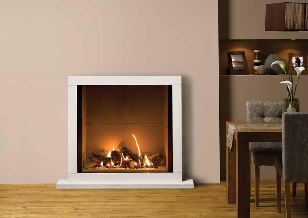 Riva2 800 The Riva2 800 model takes large format gas fires to a whole new level with high efficiency heating and striking designer aesthetics.