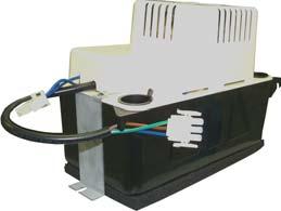 Kit The Quick Connect Condensate Pump may be easily installed for one job, and just as easily reinstall the bucket for