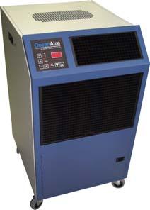 GENERAL DESCRIPTION ARCTICAIRE and CONVERTIBLEAIRE SERIES Portable Air-Cooled Air Conditioners and heat pumps are designed to cool or heat an entire area by discharging air through their 12 x 5