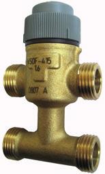 These include: 2-port, 4-port and pressure independent control valves. Standard valves.