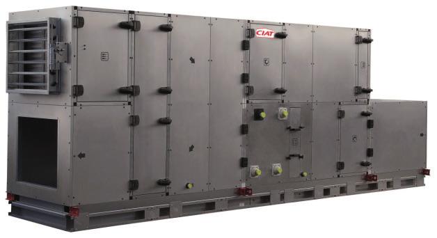5 m 3 /s Bespoke air handling unit ideal for retail, office and administration.