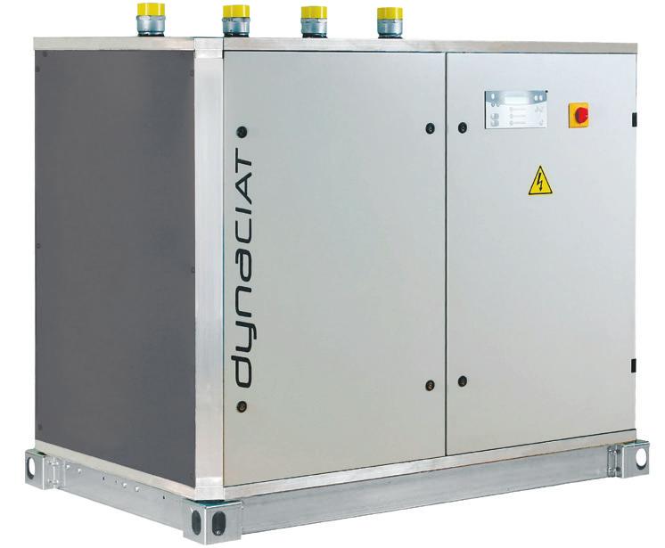 35-180 kw Water-to-Water Heat Pumps and Chillers 220-720 kw 40-210 kw 250-820 kw DYNACIAT