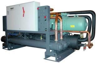 HYDROCIAT Heating capacity: 500 to 1400 kw Cooling capacity: 370 to 1170 kw The new generation
